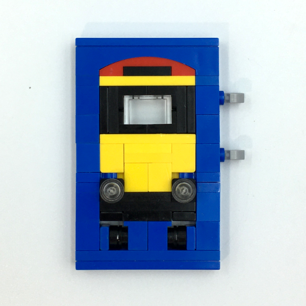 Tram Stop Sign MOC